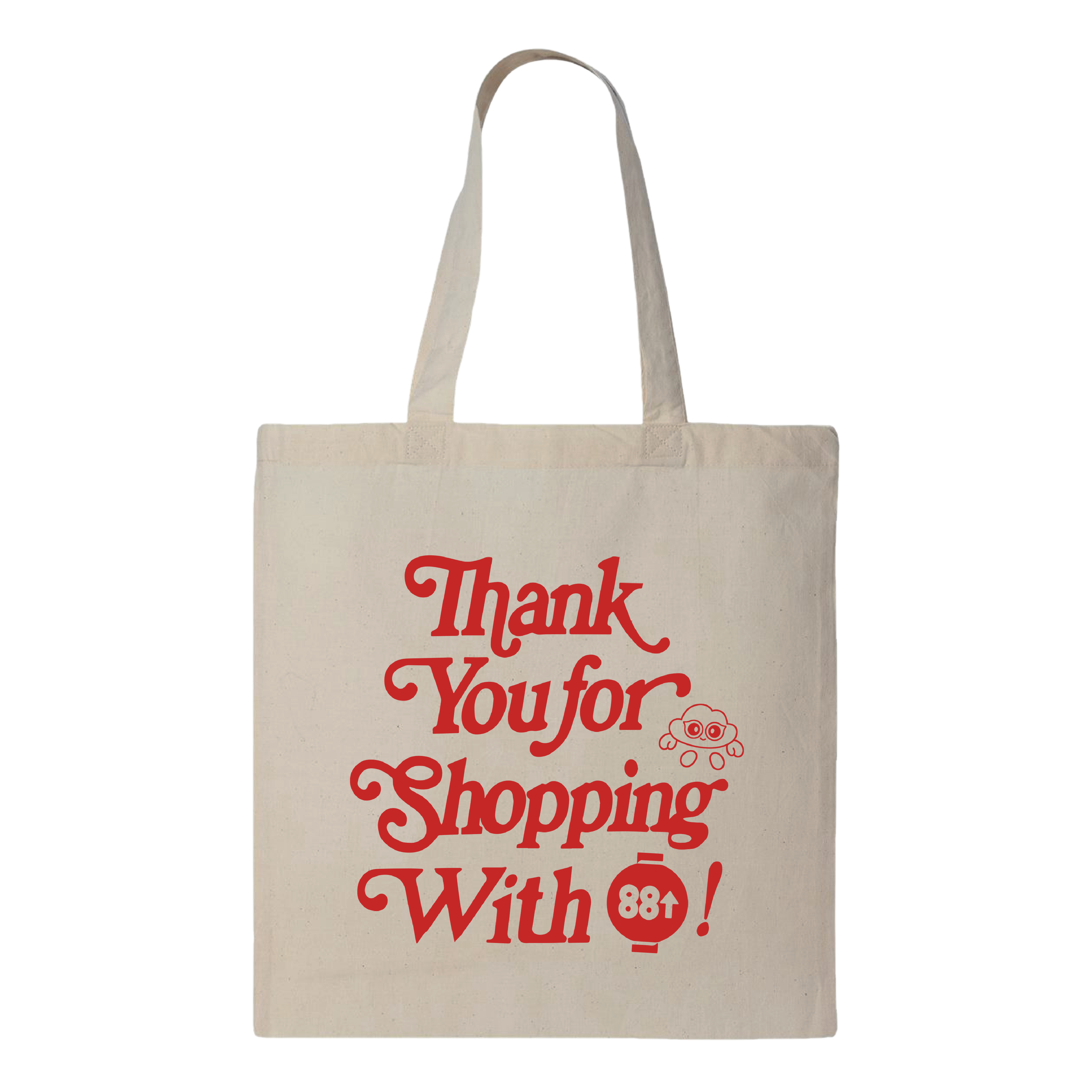 Thank you canvas bag hotsell
