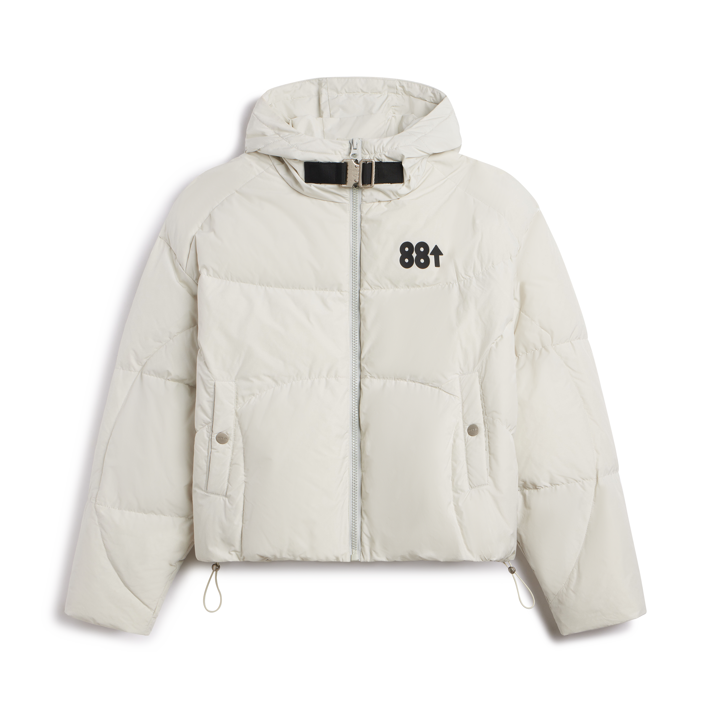 88RISING Puffer Jacket Off White – The 88rising Shop