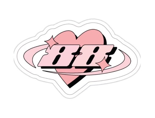 BTS Heart Sticker