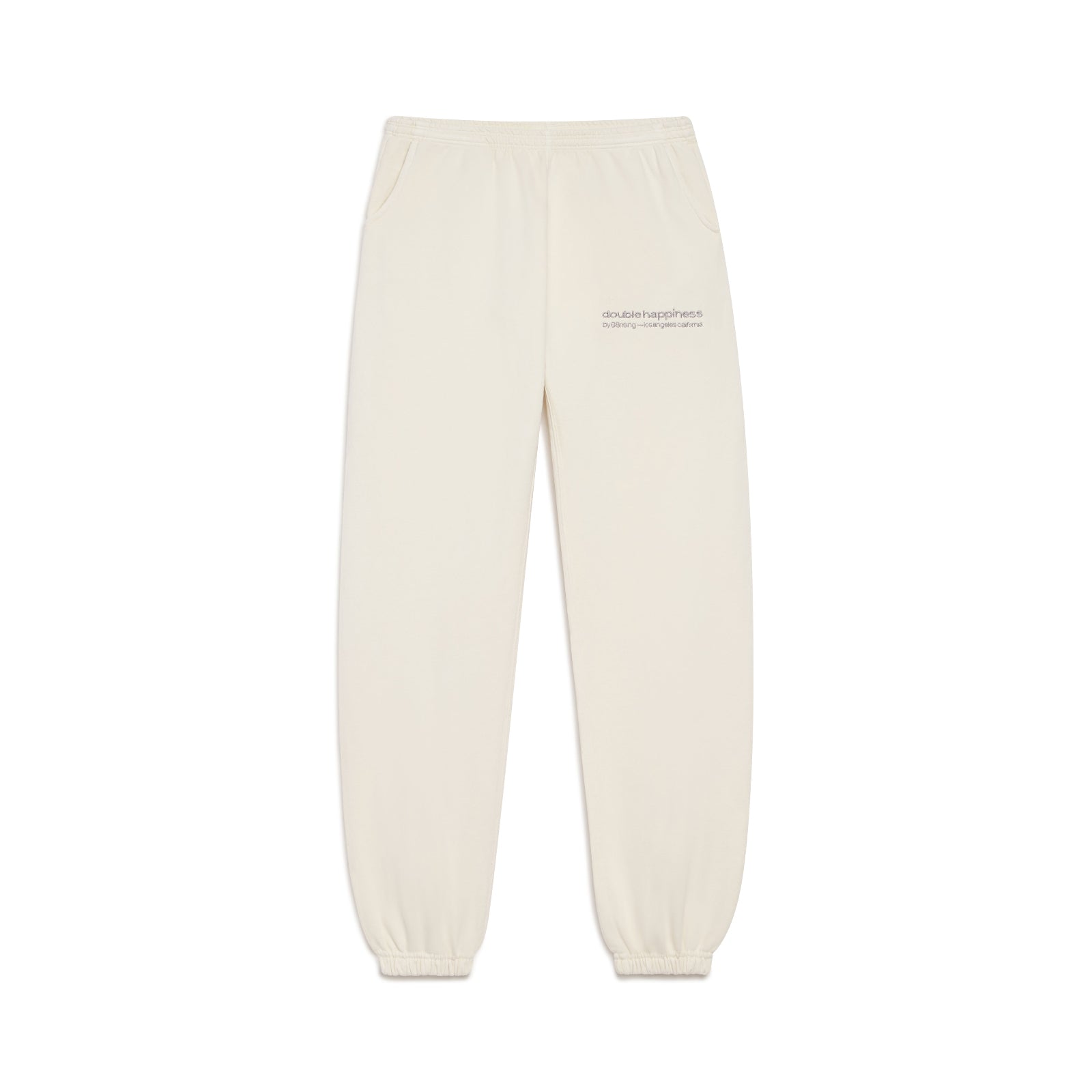 88rising Double Happiness French Terry Sweatpant - Off White – The 88rising  Shop
