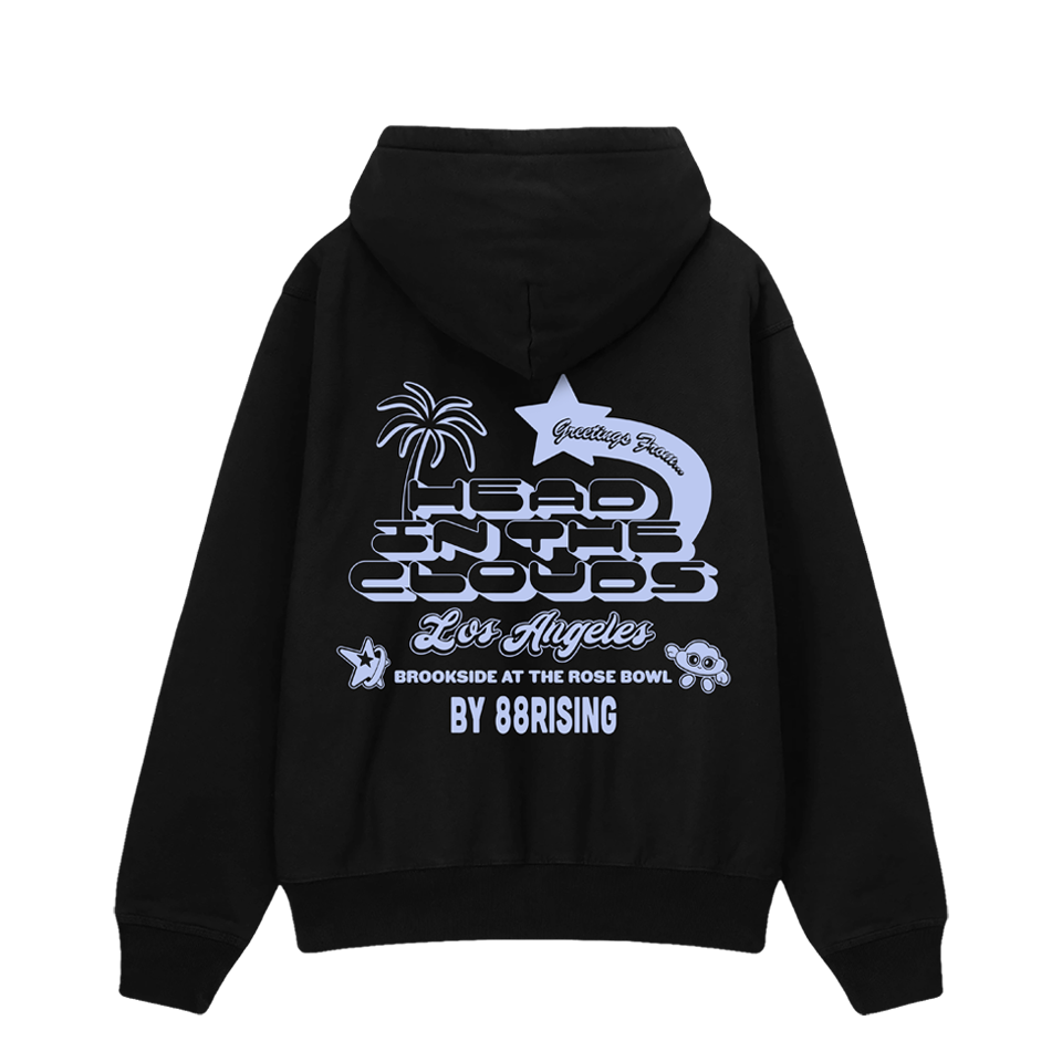 Blesiv merch top black hoodie