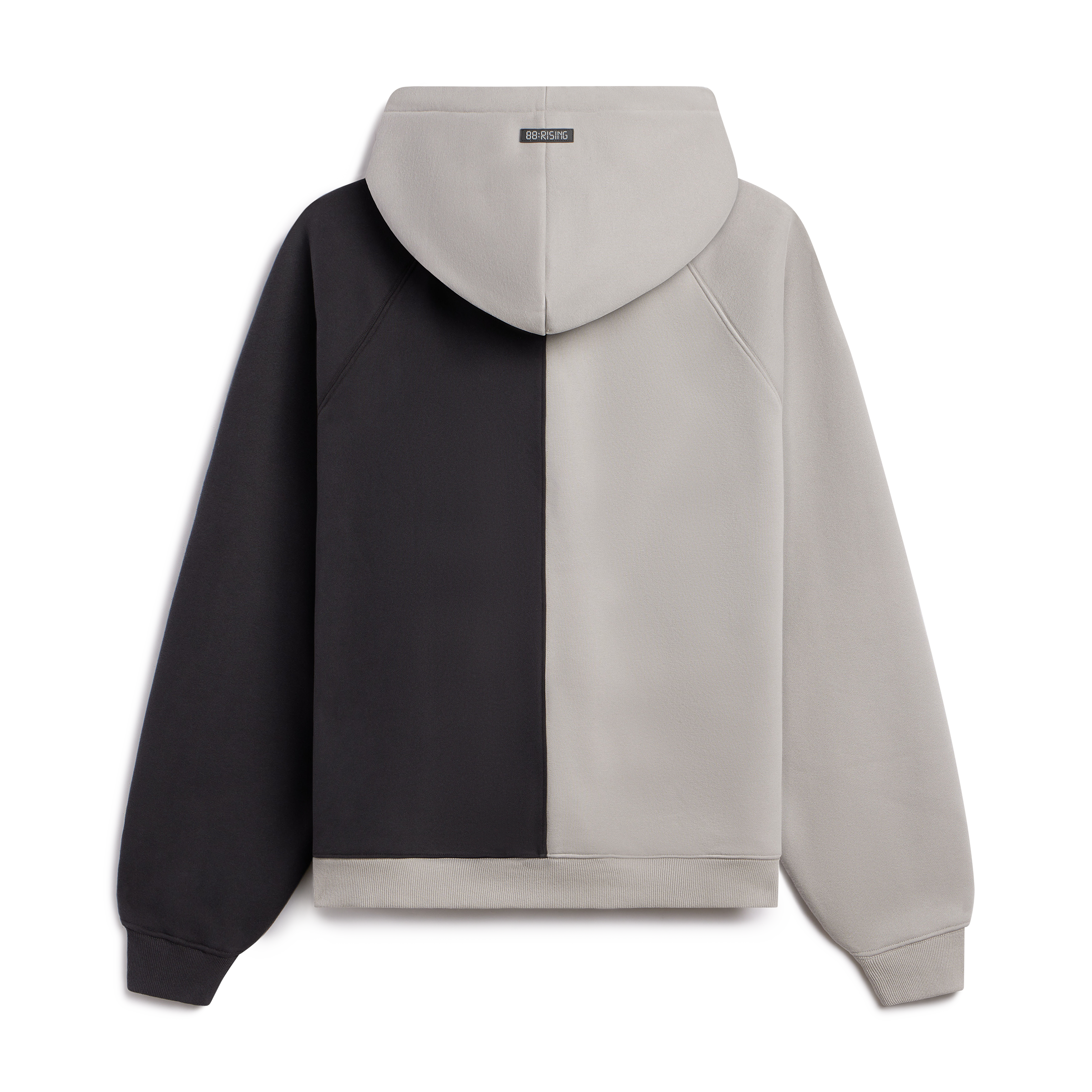 Two tone 2025 split hoodie