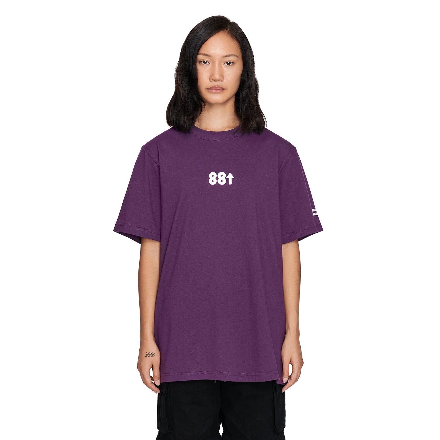★ADERERROR★ Tap tshirt Purple ADER error Purple Tap T-Shirt ADER error